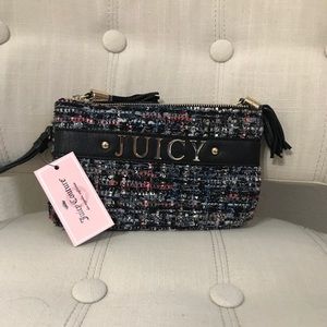 NWT Juicy Couture Sparkle Sequin Clutch